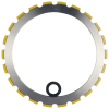 front-view of the product PREMIUM Ring saw blade