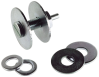 front-view of the product Rough cleaning wheel straight grinder accessories