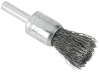 front-view of the product Brush straight grinder end-brush Premium for steel
