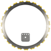front-view of the product PREMIUM Ring saw blade